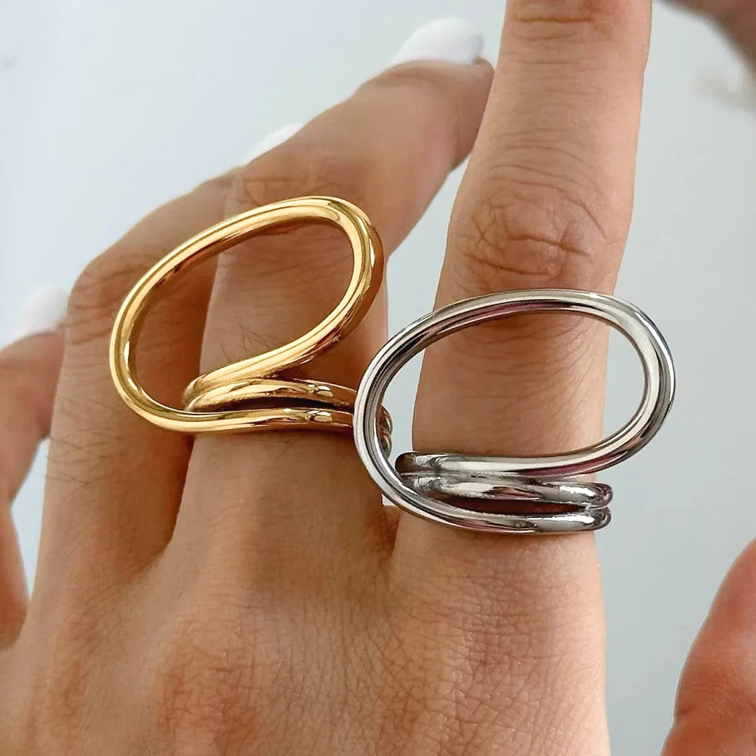 Meri Moderner Goldring