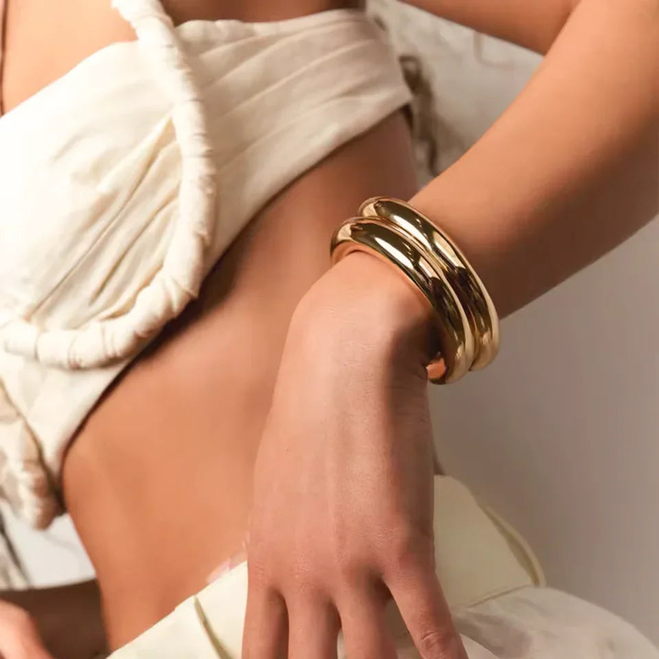 Lina Glatter Goldarmreif