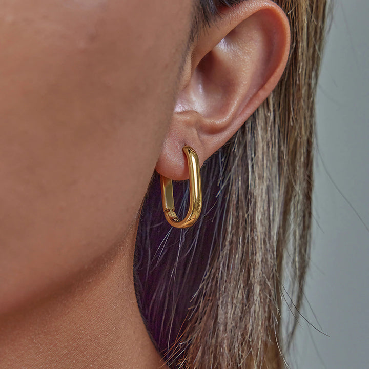 Clarabelle Staple Gold Hoops Bundle