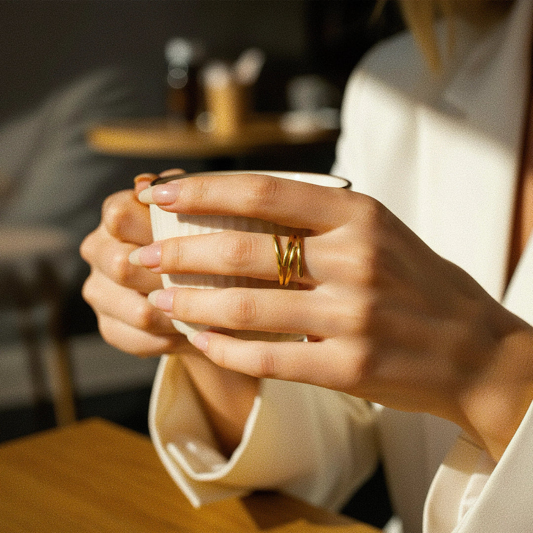 Shay Moderner Goldring