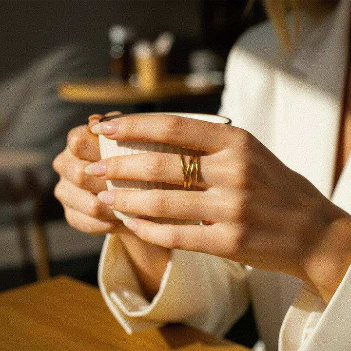 Shay Moderner Goldring