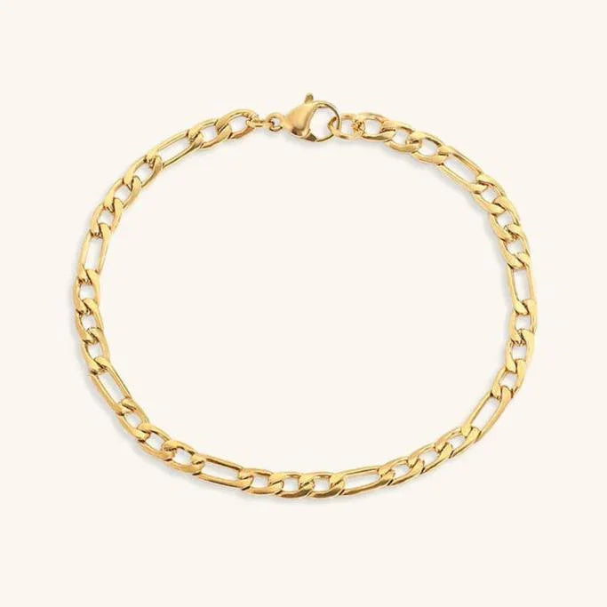 Saturn-Goldkettenarmband