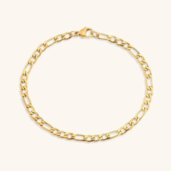 Saturn-Goldkettenarmband