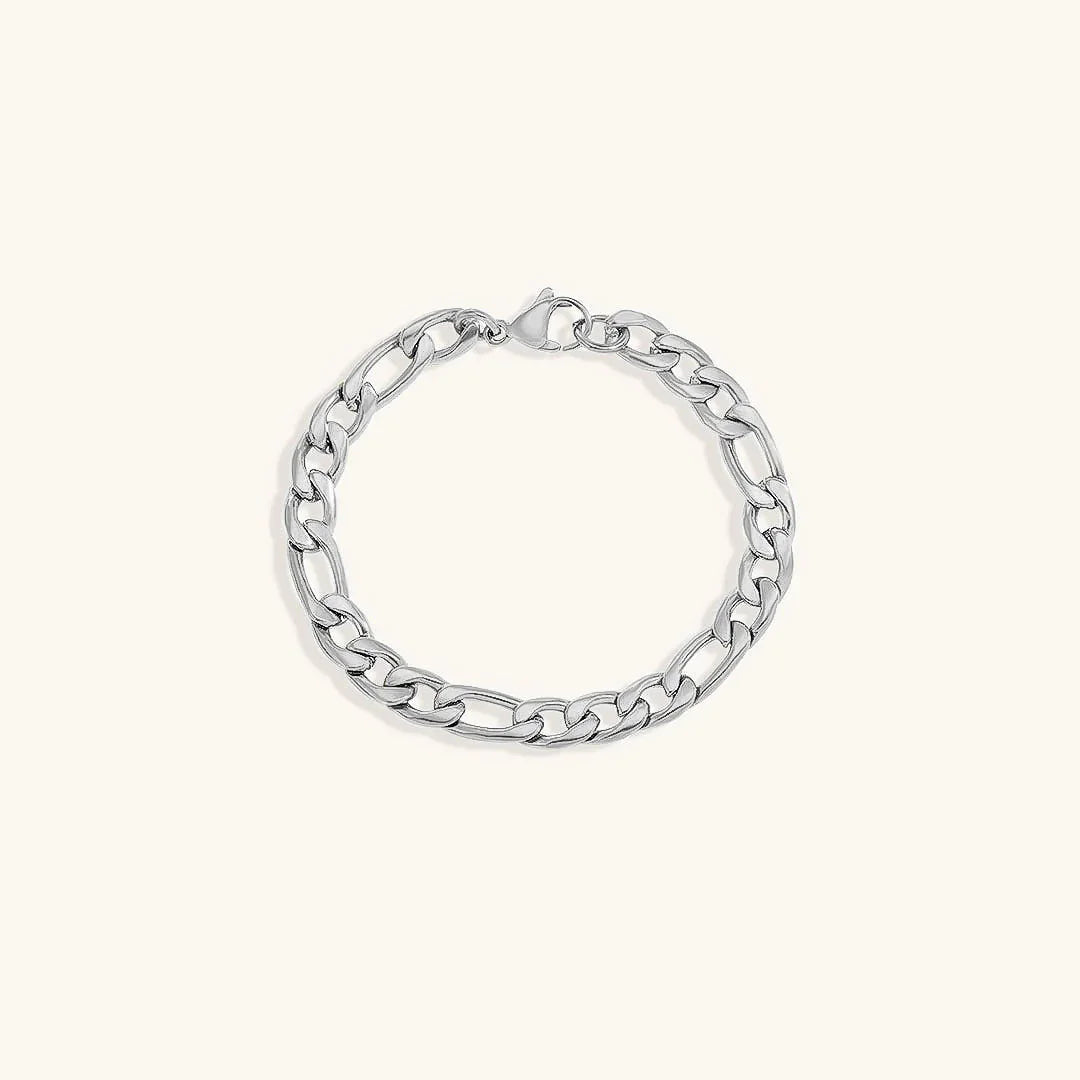 Saturn-Goldkettenarmband
