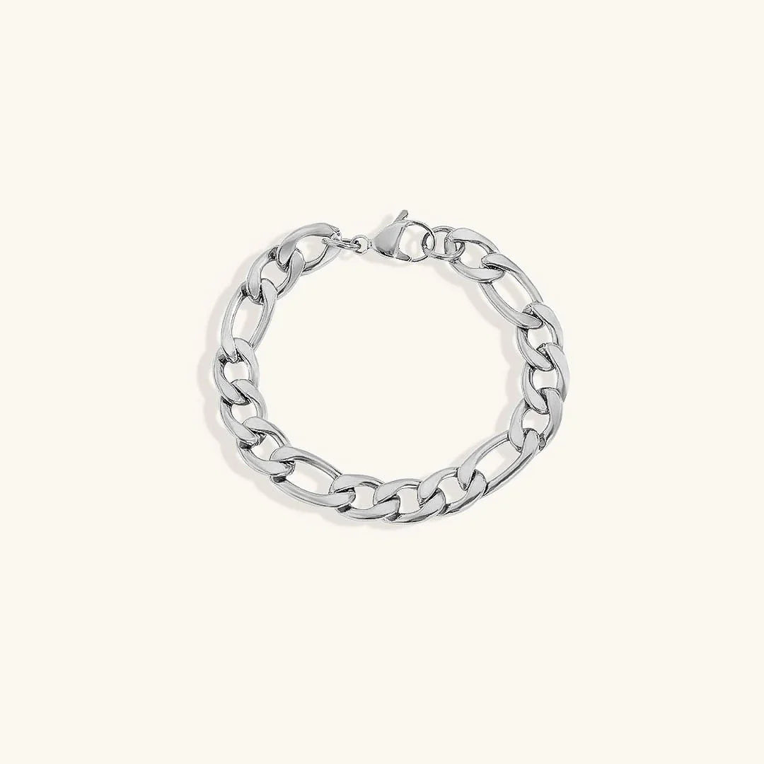 Saturn-Goldkettenarmband