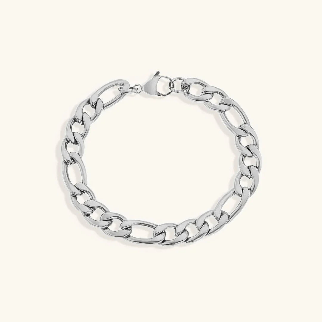 Saturn-Goldkettenarmband