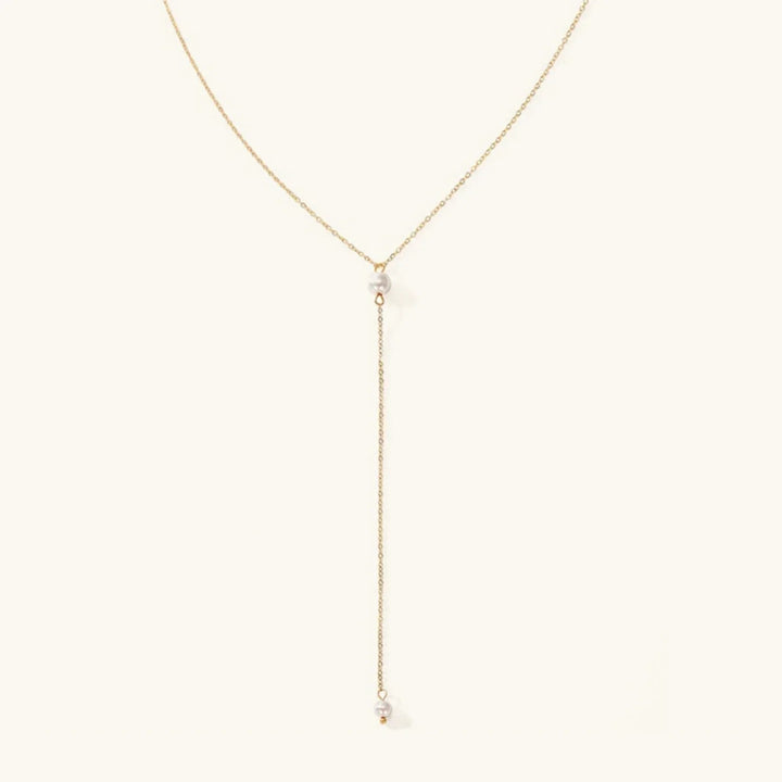 Beatrice Perlenquastenkette