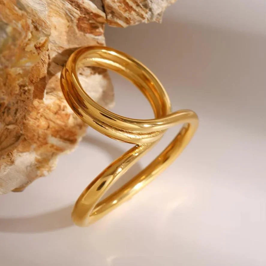 Meri Moderner Goldring