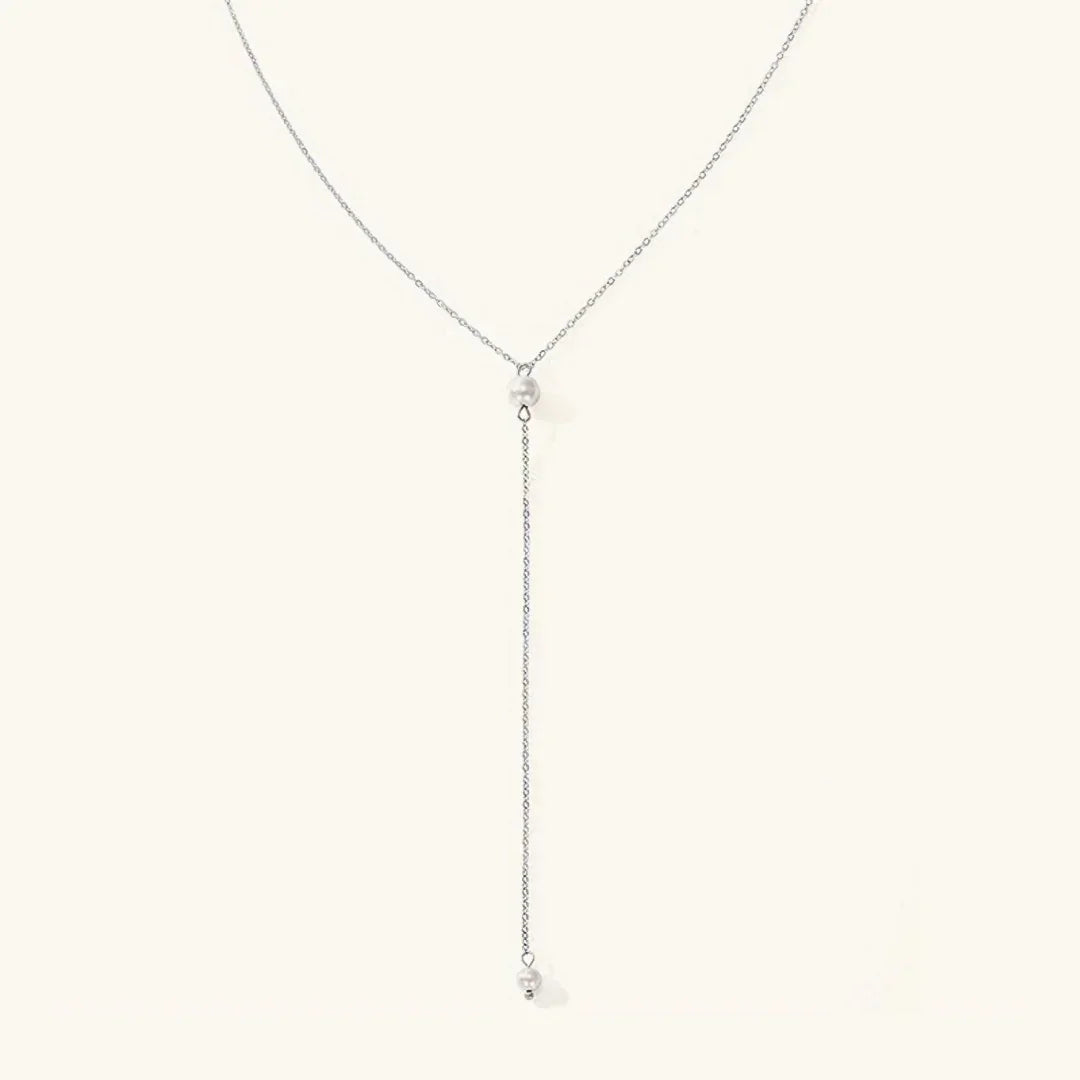 Beatrice Perlenquastenkette