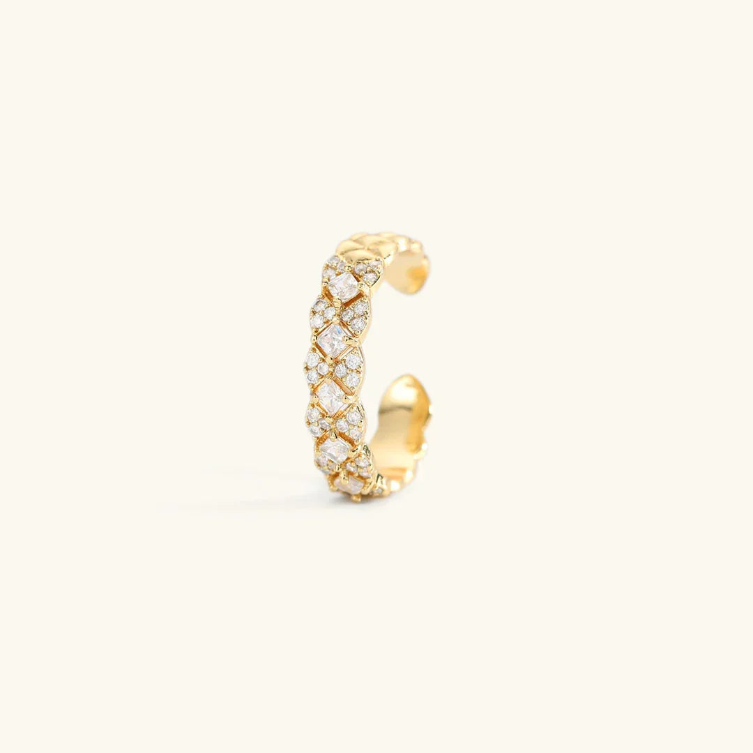 Camille Gold gemusterter Ring