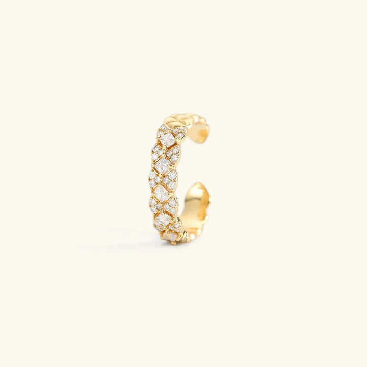 Camille Gold gemusterter Ring
