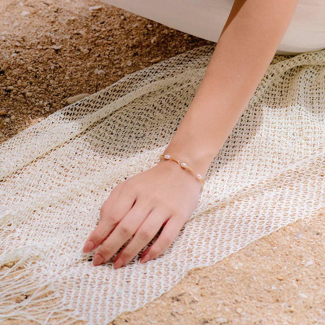 Coralie Süßwasserperlenarmband