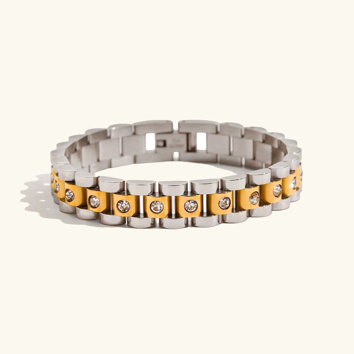 Goldfarbenes Uhrenarmband