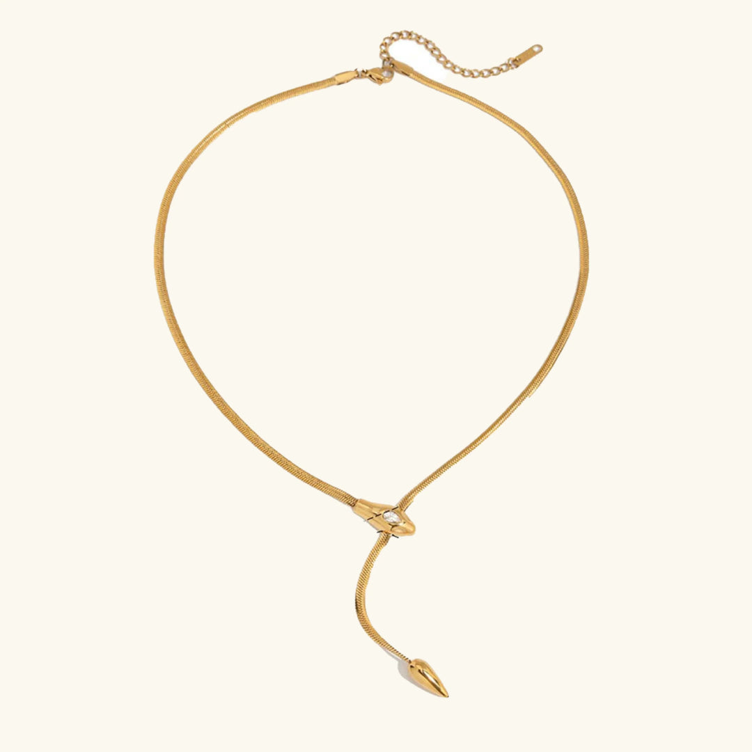 Gold-Serpentin-Anhänger von Zarelle