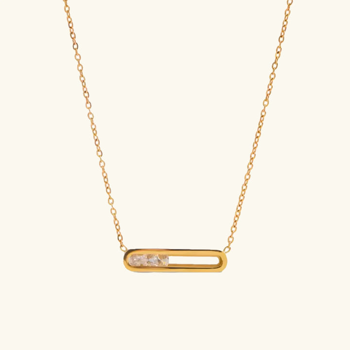 Abby Sculpted Gold Pendant
