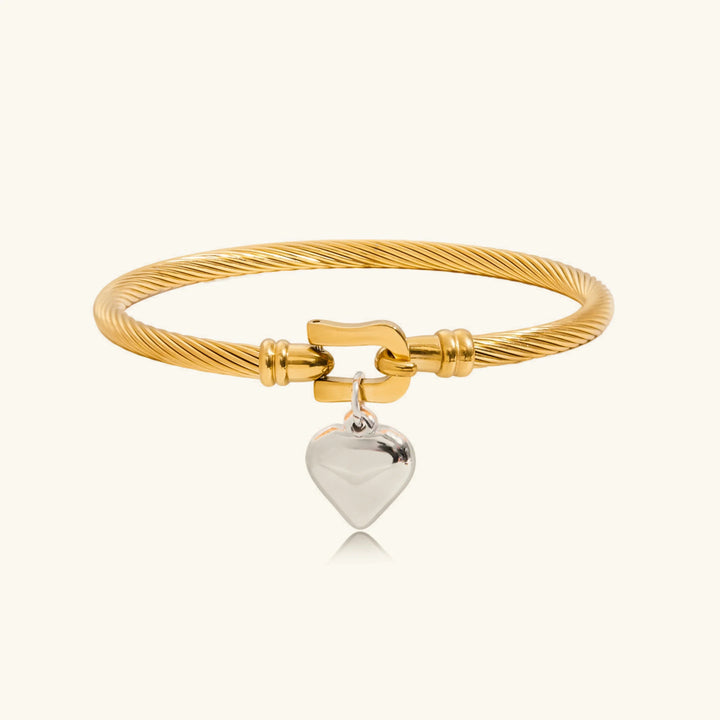 Solenne Twisted Band Goldarmband
