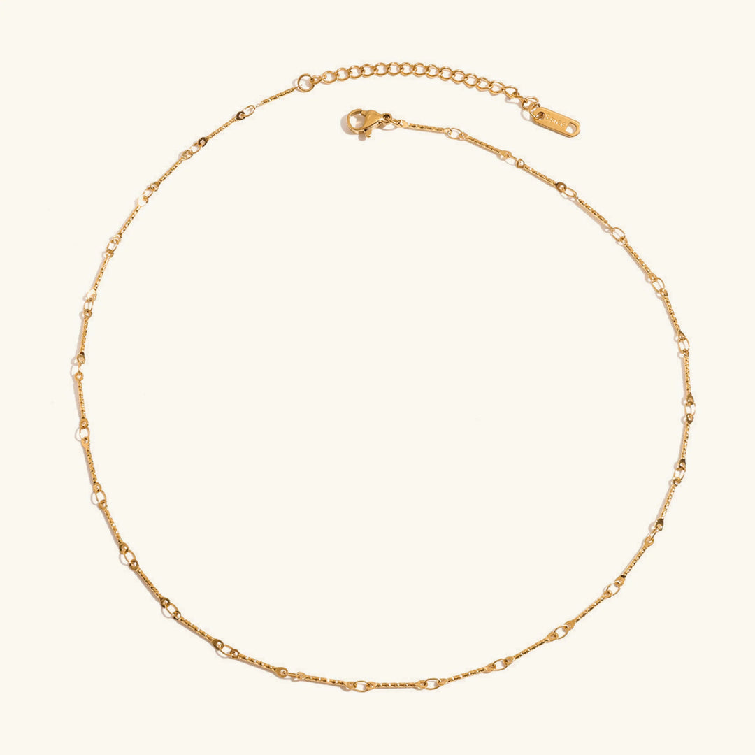 Amy Linked Chain Gold Necklace