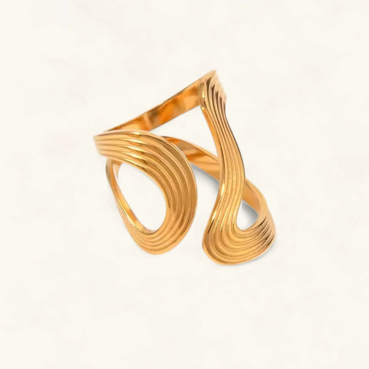 Vivi Twisted Band Goldring
