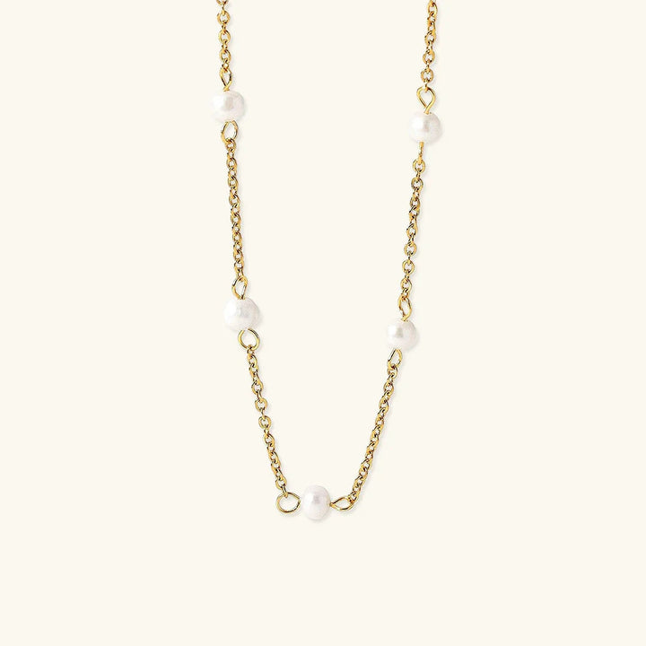 Collier de perles en or Nora