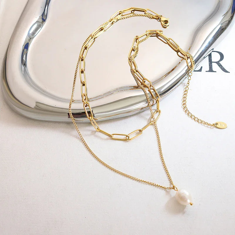 Collier de perles d'eau douce Tropica