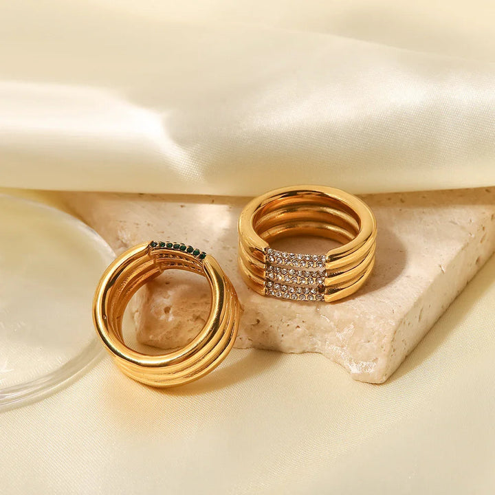 Serenity Diamant-Goldring