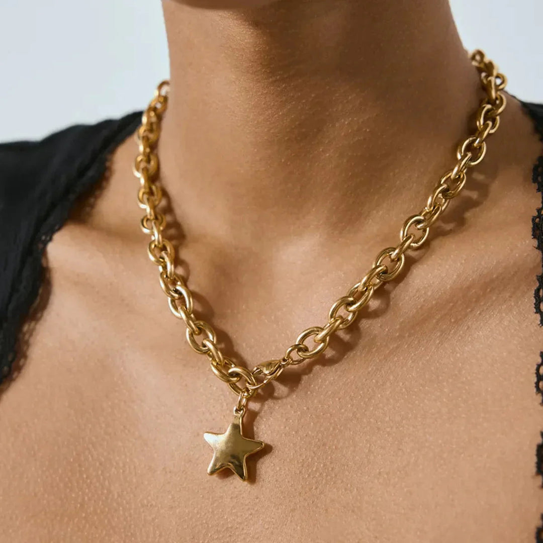 Stellaria Goldstern-Anhänger