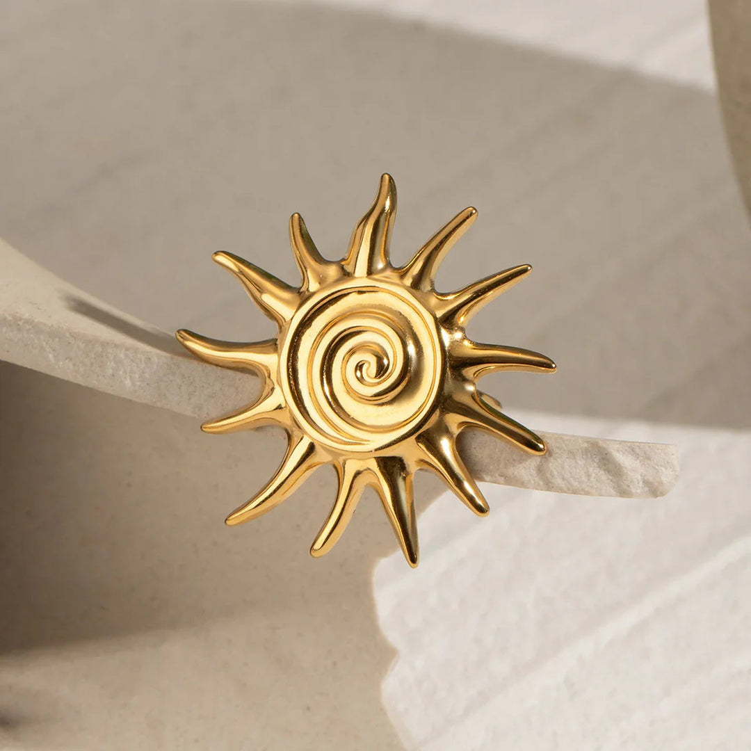 Goldener Sonnenring der Sonnenwende