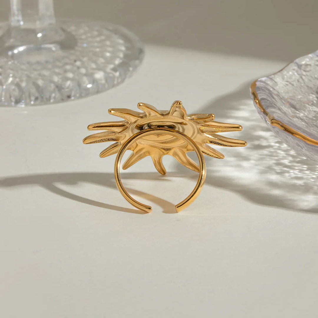 Goldener Sonnenring der Sonnenwende