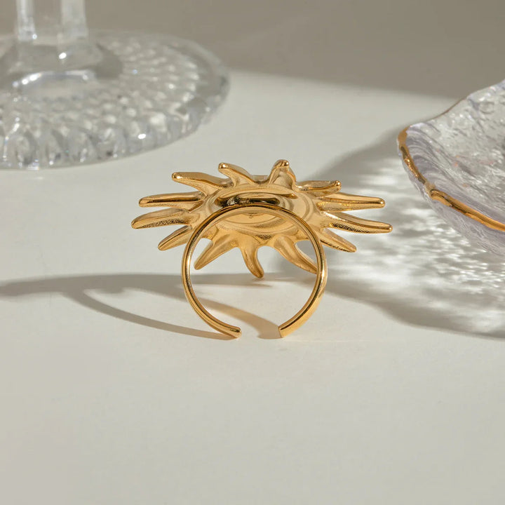 Goldener Sonnenring der Sonnenwende