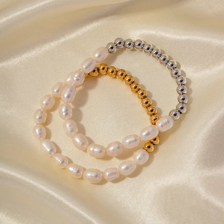 Bracelet de perles d'eau douce Margaux