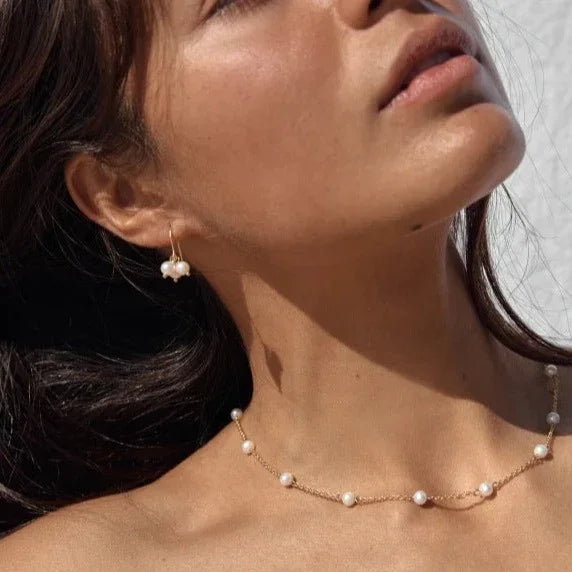 Nora Goldperlenkette