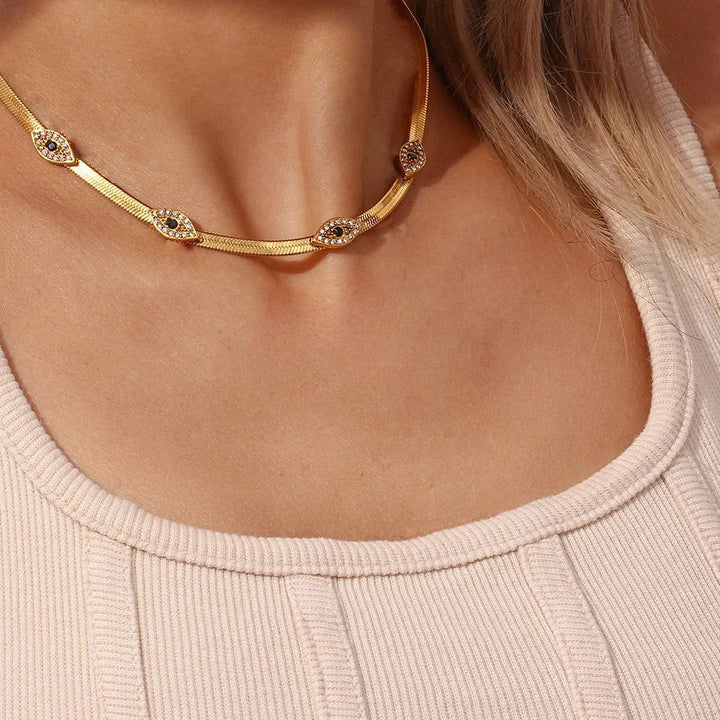 Faunne Gold Halskette