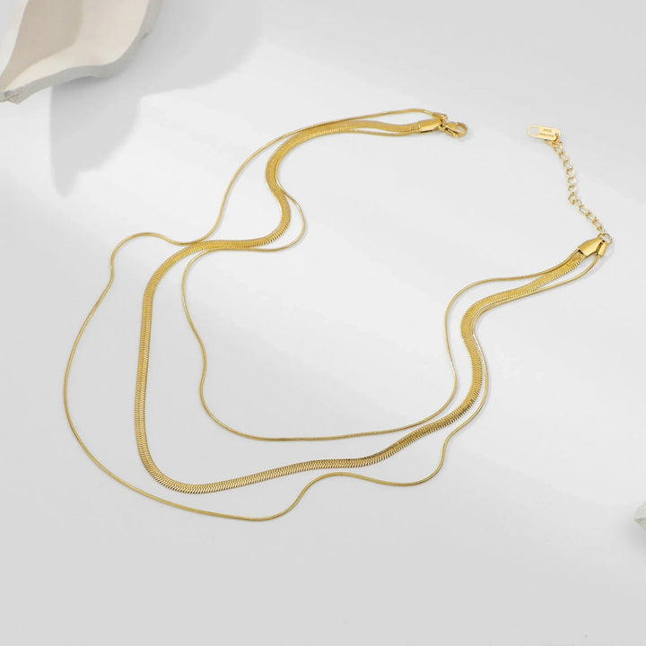 Zafina Gold Halskette