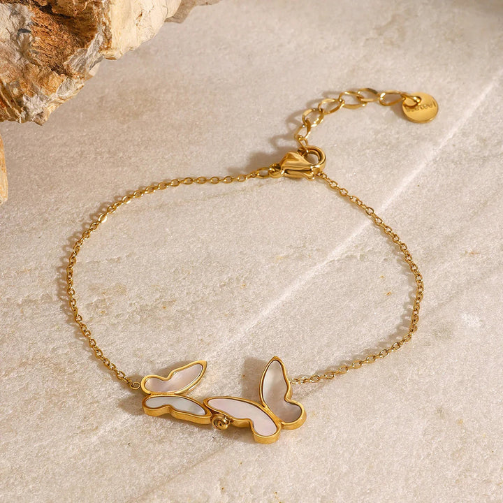 Blaire Schmetterlingsperlenarmband