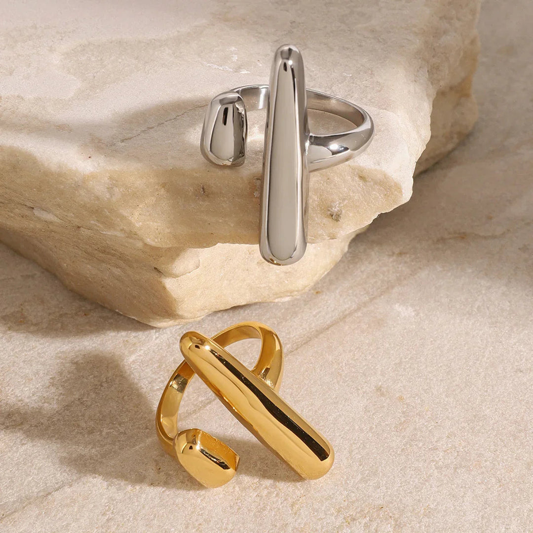 Seraphina Moderner Goldring