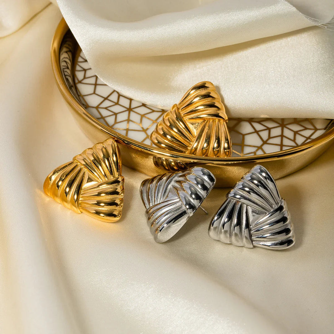 Boucles d'oreilles Brigitte en or