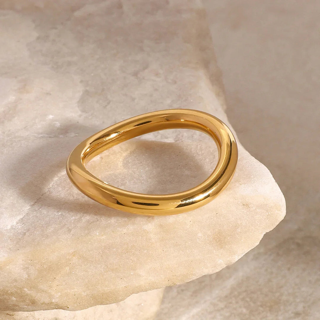 Miley – Mehrlagige Ringe aus Gold und Silber