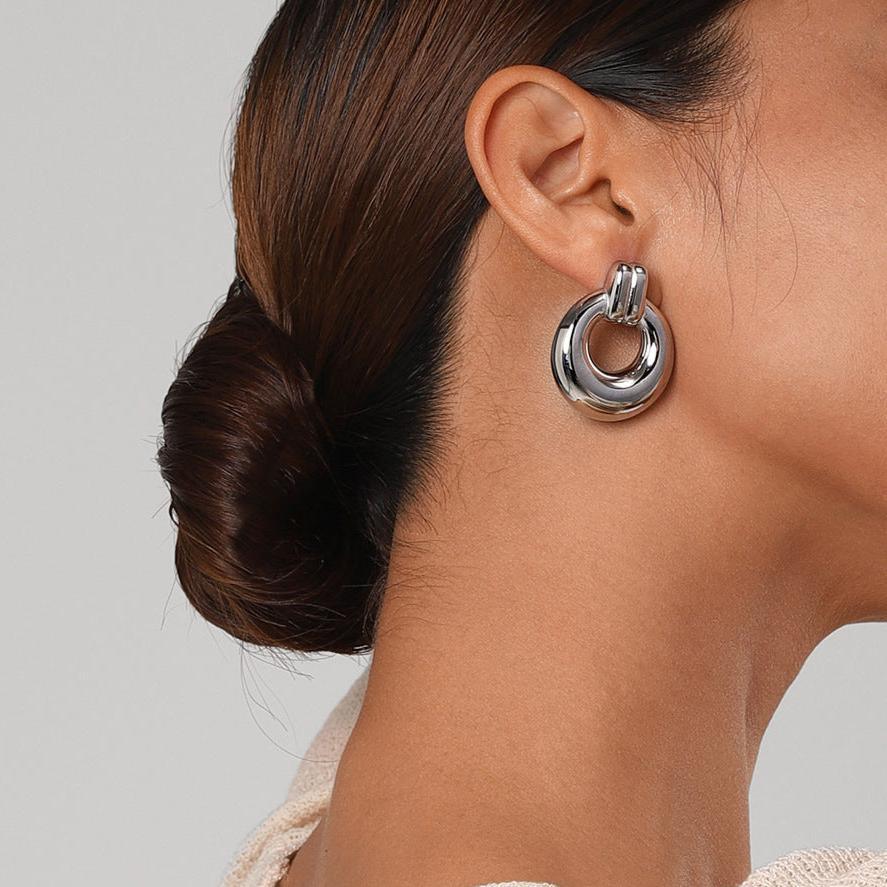 Boucles d'oreilles en argent Lillian