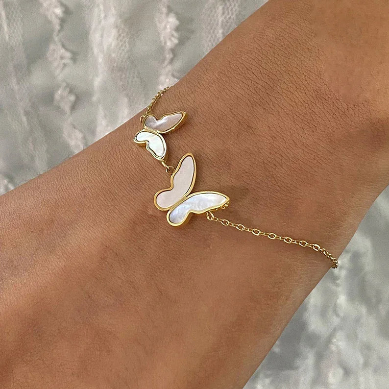 Blaire Schmetterlingsperlenarmband