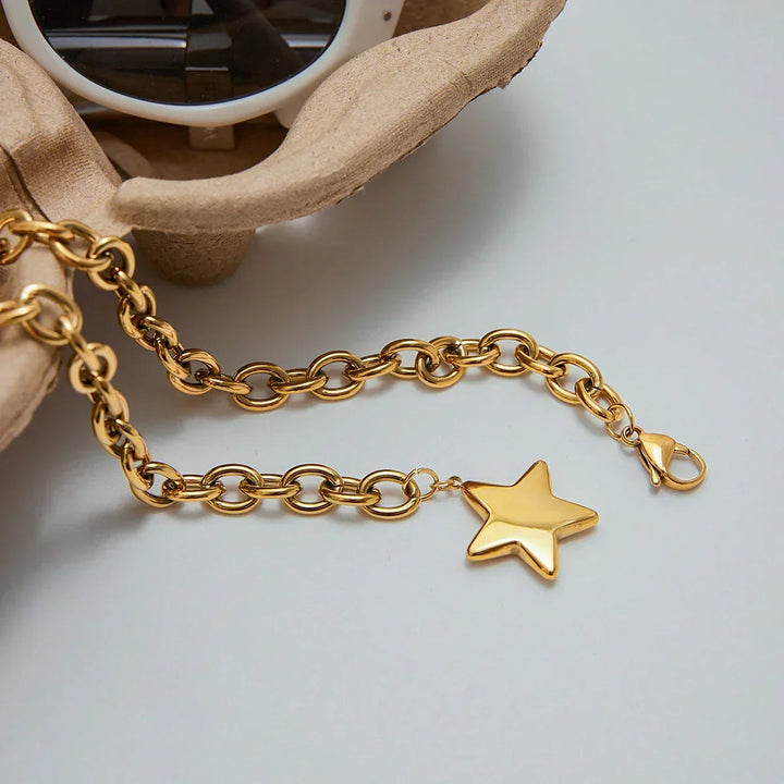 Stellaria Goldstern-Anhänger