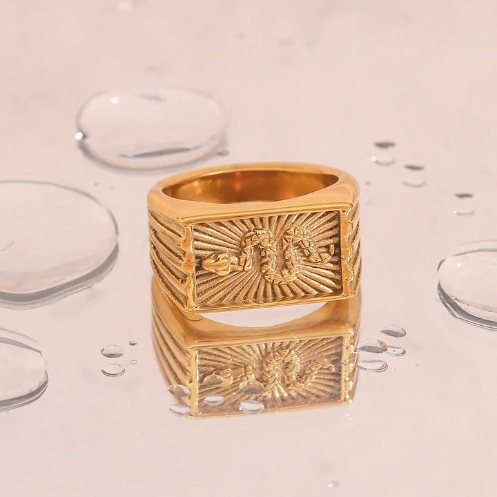 Miles Gold Ring