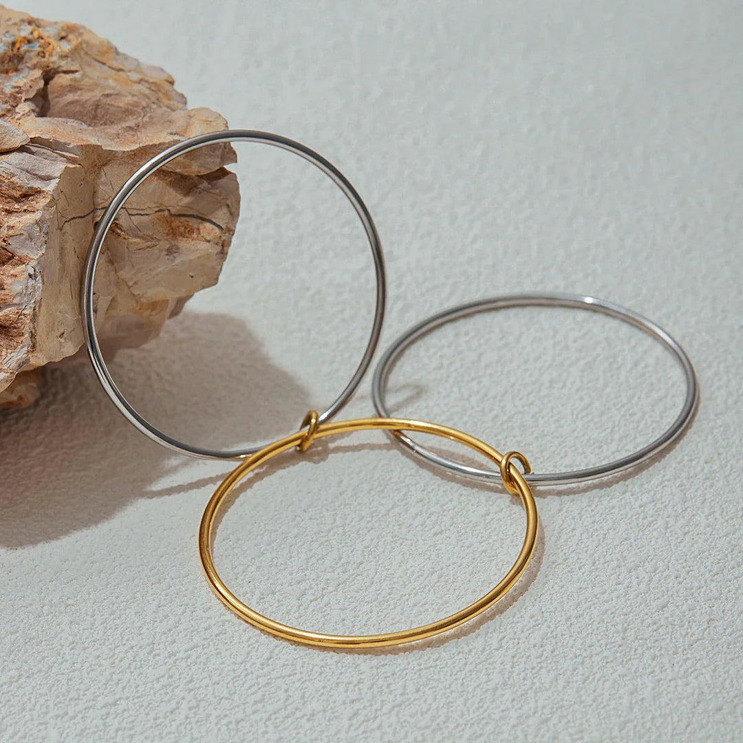 Romina Zweifarbiges Stapelarmband