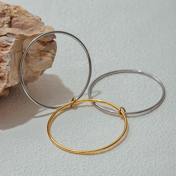 Romina Zweifarbiges Stapelarmband