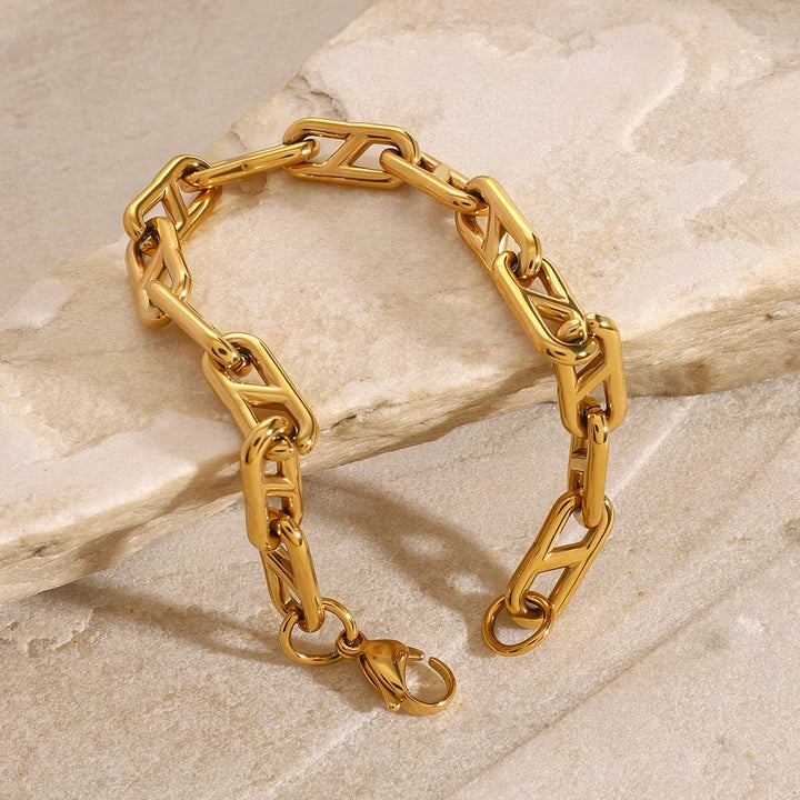 Bracelet chaîne en or Melissa