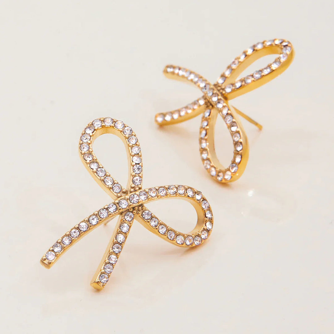 Dannah Diamant-Fliege-Ohrringe