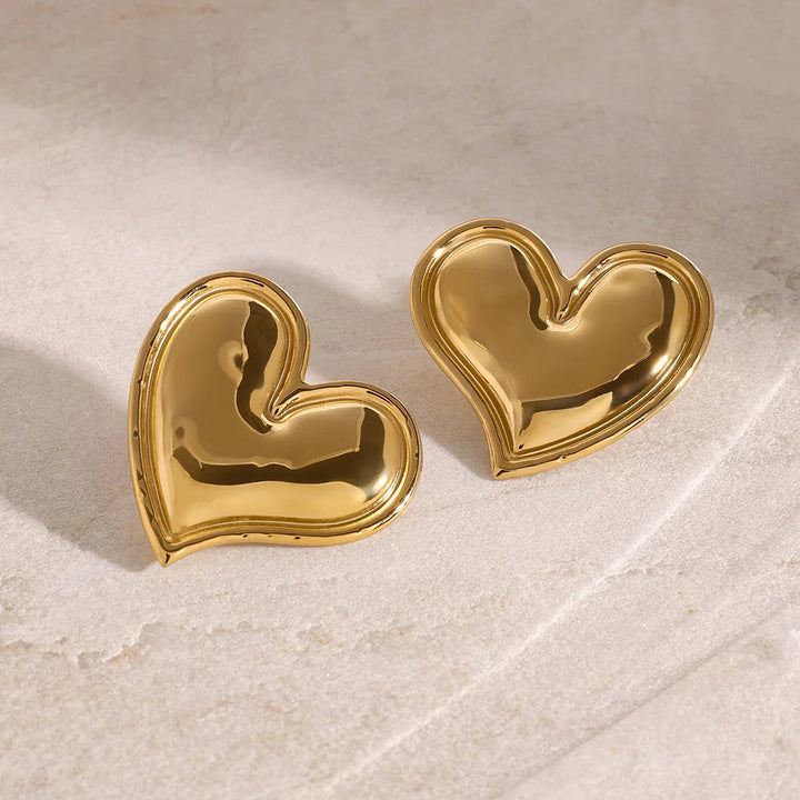 Liora Gold Herz Ohrringe