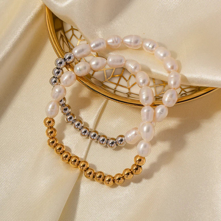 Bracelet de perles d'eau douce Margaux