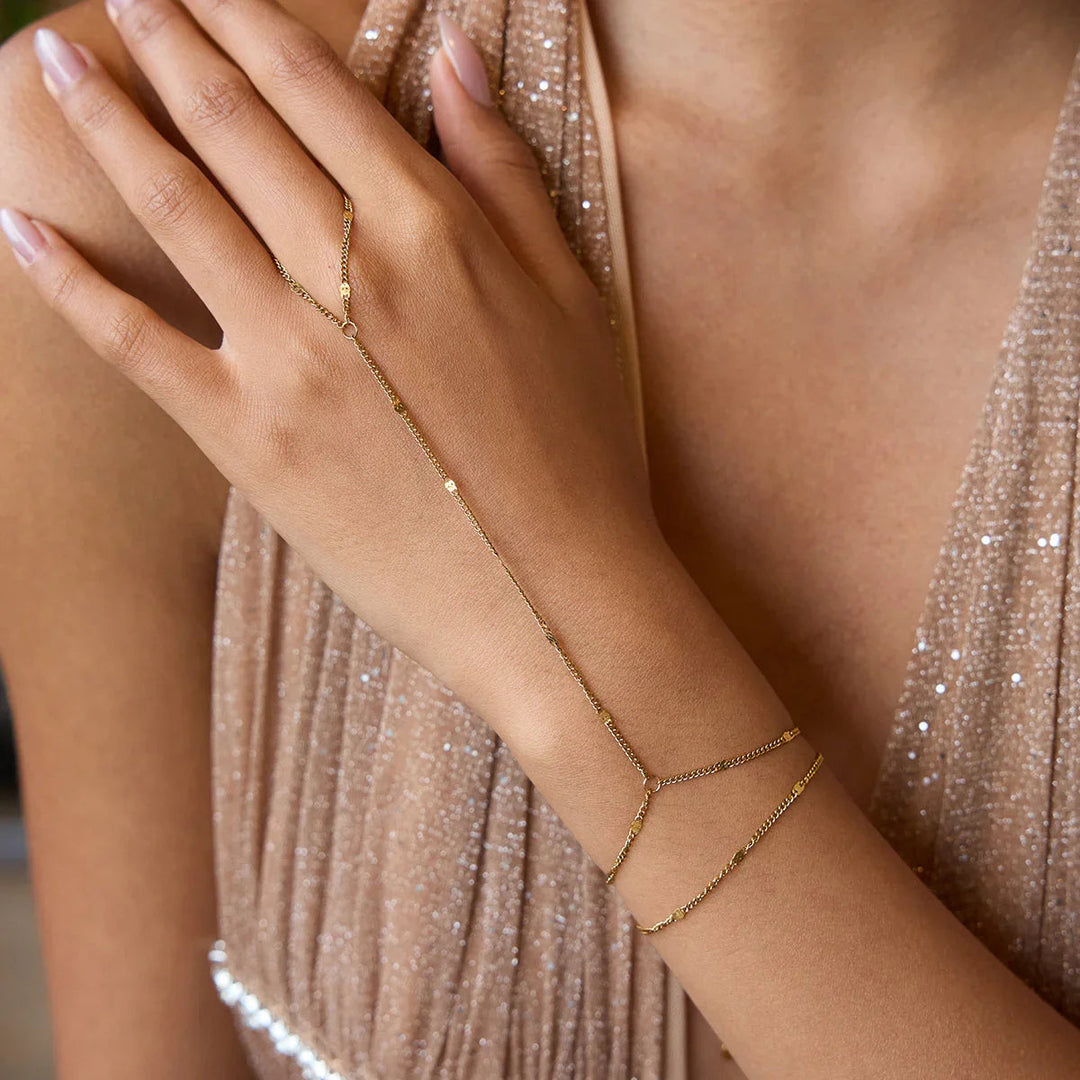 Mimi Goldene Handkette