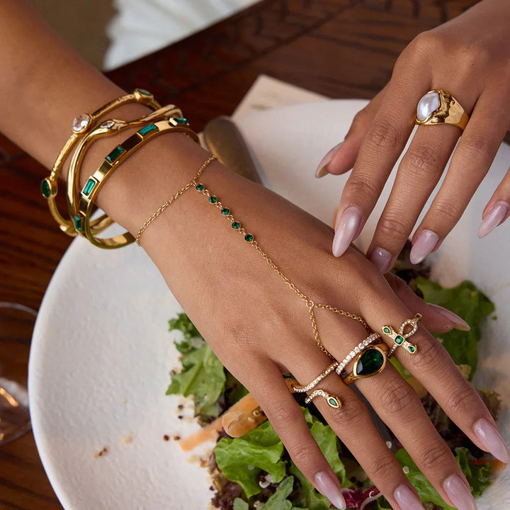Joy Diamantknoten-Goldring