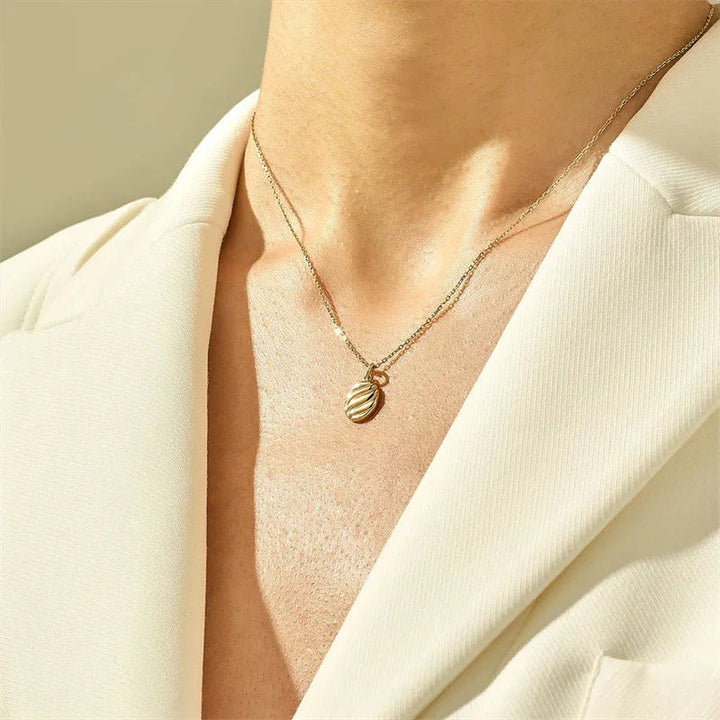 Collier croissant en or Linda